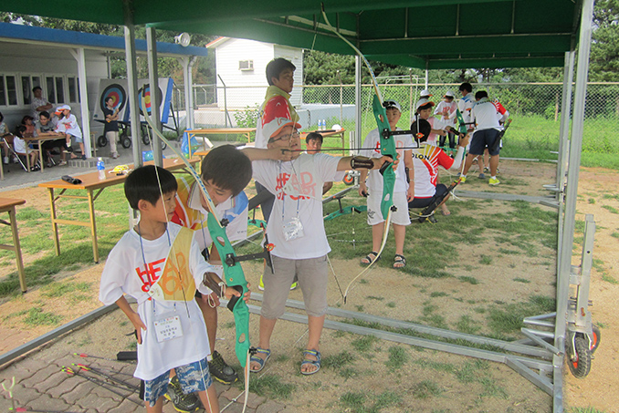 2012년 코오롱 양궁교실 입니다.