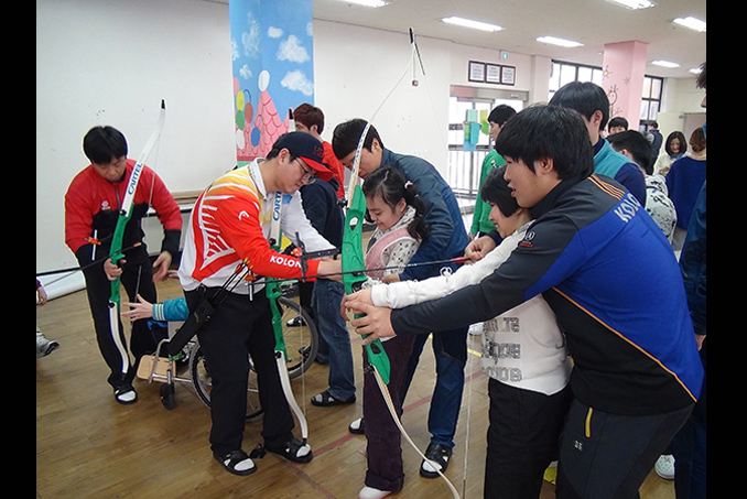 2013년 코오롱 양궁교실 입니다.