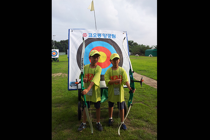 2013년 코오롱 양궁교실 입니다. 