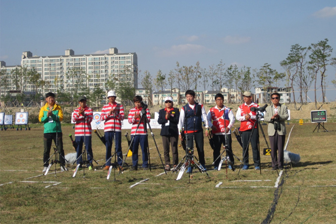 2013년 전국체전 단체결승전 모습입니다.