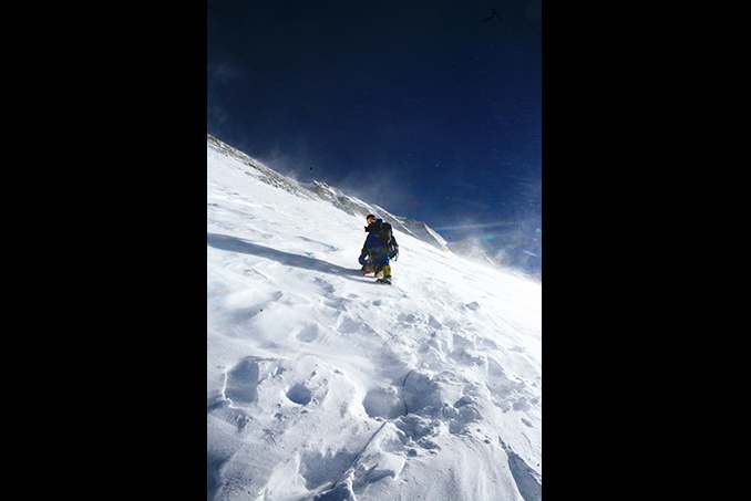 코오롱 챌린지팀 디울라기리 모습입니다.