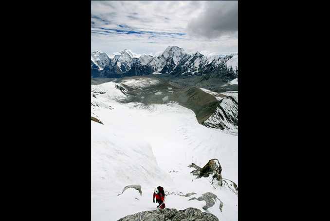 코오롱 챌린지팀 시샤팡마 모습입니다.