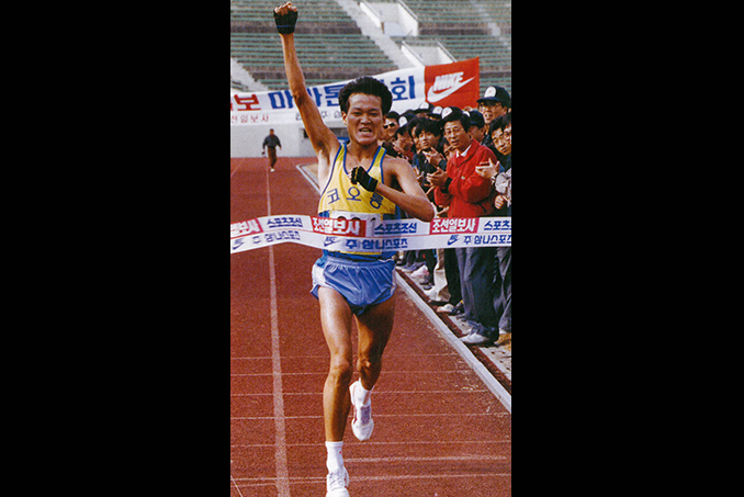 코오롱 마라톤팀 국내대회 출전모습입니다.