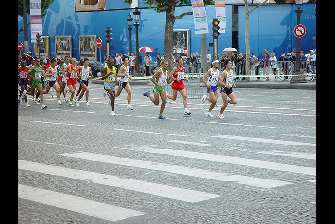2003년 세계선수권 대회 지영준선수 입니다.